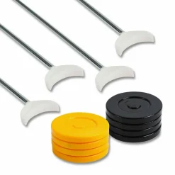 Champion Sports Blacktop Shuffleboard Set, (2) Two-Piece 51
