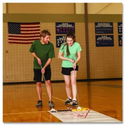 Champion Sports Blacktop Shuffleboard Set, (2) Two-Piece 51