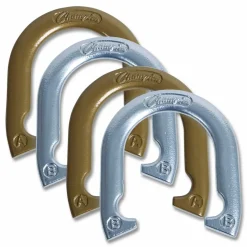 Champion Sports Deluxe Horseshoe Tournament Set, 4 Horseshoes/2 Stakes/Carry Bag/Rule Sheet