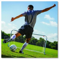 Champion Sports Easy Fold Soccer Goal, 6 ft x 3 ft, 1.25
