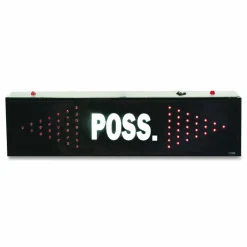 Champion Sports Electronic Possession Arrow, 21" x 3" x 6", Black Face, Red Graphics