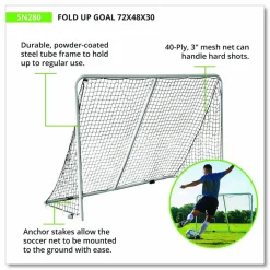 Champion Sports Fold Up Goal, 72