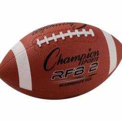 Champion Sports Intermediate Rubber Football - 11" - Intermediate - Rubber - 1 Each
