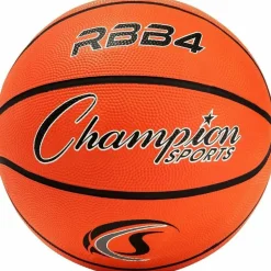 Champion Sports Intermediate Basketball, Size 6, Orange