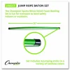 Champion Sports Jump Rope Baton Set, 32", Assorted Colors, 6 Batons/Set