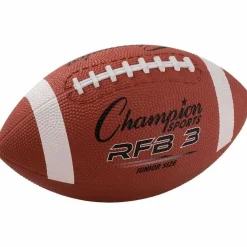Champion Sports Junior Rubber Football, 9"