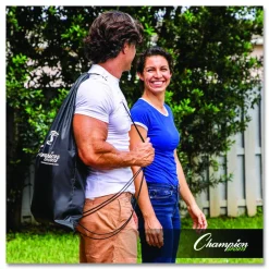 Champion Sports Ladder Ball Game Set, (2) 22" x 37.5" Ladders/(6) Bolas/Carry Bag