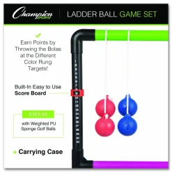 Champion Sports Ladder Ball Game Set, (2) 22