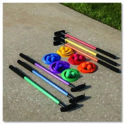 Champion Sports Mini Golf Set, 12 Balls/6 Putters/18 Rings/3 Target Holes