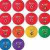 Champion Sports Mixed Playground Ball Set - Assorted, Blue, Red - Nylon, Rubber