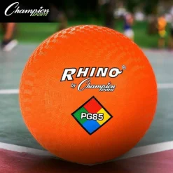 Champion Sports Mixed Playground Ball Set - Assorted, Blue, Red - Nylon, Rubber