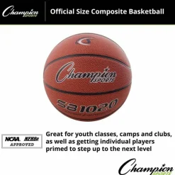 Champion Sports Official Size Composite Basketball - 29.50