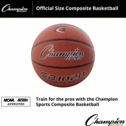 Champion Sports Official Size Composite Basketball - 29.50