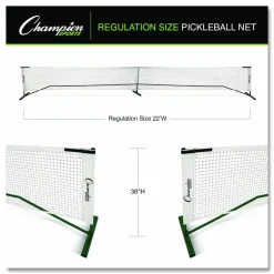 Champion Sports Pickleball Net, 36 ft x 22"