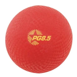 Champion Sports Playground Ball, 8-1/2", Red