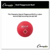 Champion Sports Playground Ball, 6" Diameter, Red