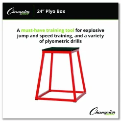 Champion Sports Plyo Box, 24