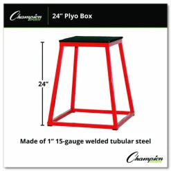 Champion Sports Plyo Box, 24