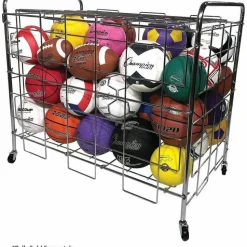 Champion Sports Portable Lockable Ball Locker