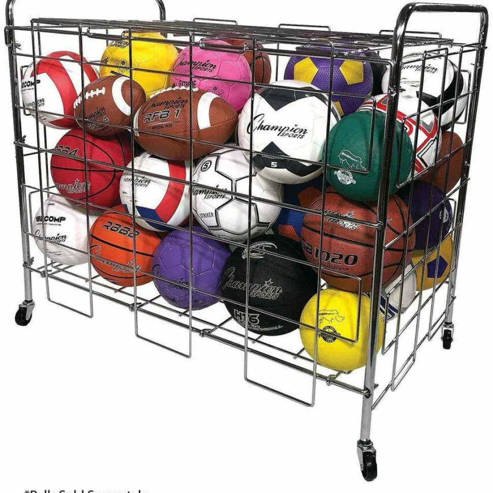 Champion Sports Portable Lockable Ball Locker