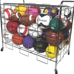 Champion Sports Portable Lockable Ball Locker