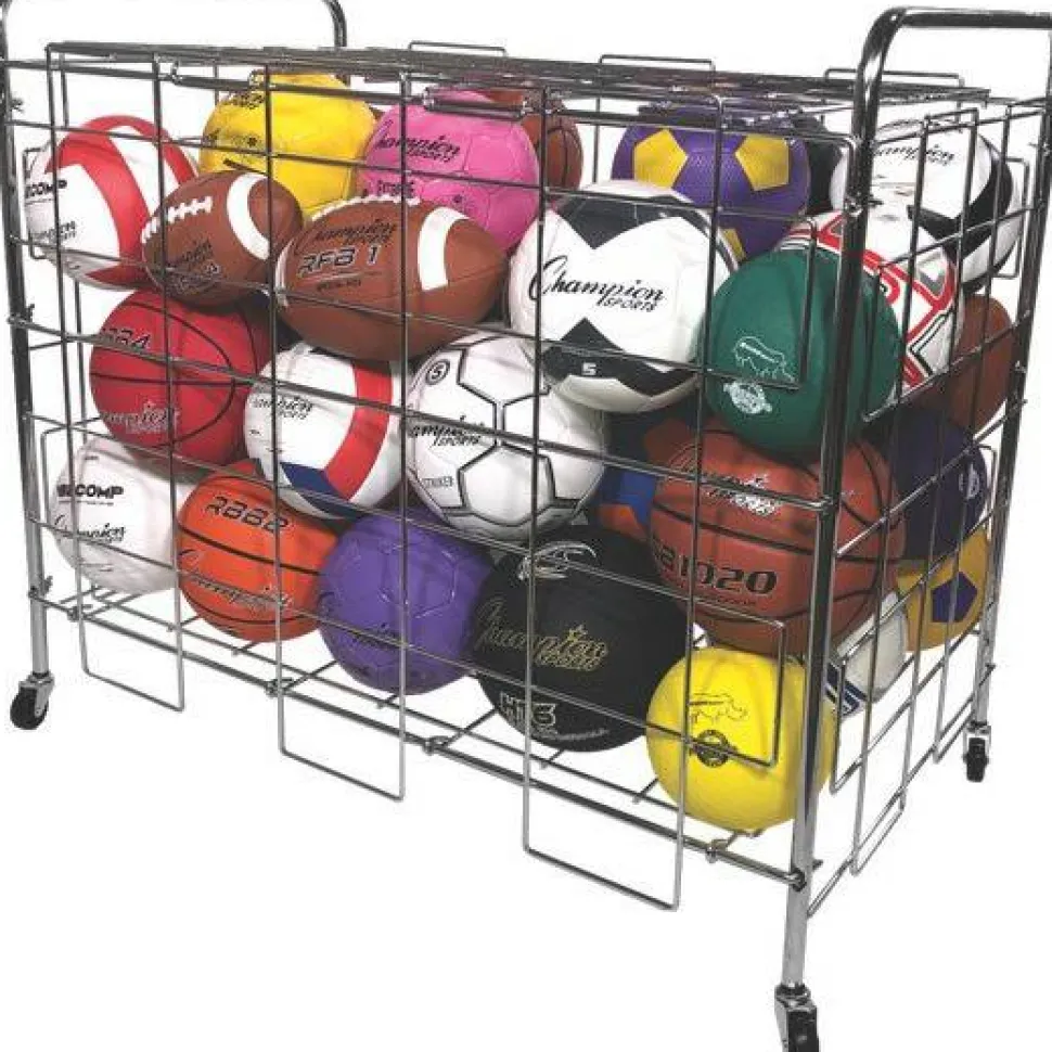 Champion Sports Portable Lockable Ball Locker