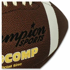 Champion Sports Pro Composite Football, Official Size, Brown