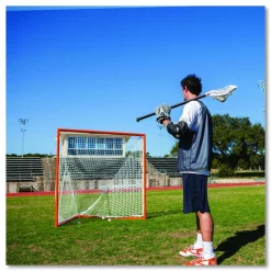 Champion Sports Pro High School Lacrosse Goal, 6 ft x 6 ft, 1.65" dia Frame