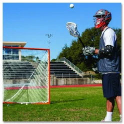 Champion Sports Pro High School Lacrosse Goal, 6 ft x 6 ft, 1.65