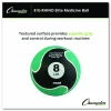Champion Sports Rhino Elite Medicine Ball, 8 lb, Green