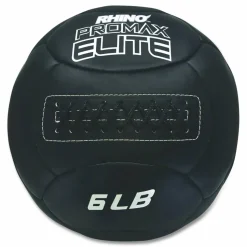 Champion Sports Rhino Promax Elite Medicine Ball, 6 lb, Black