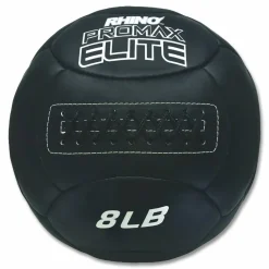 Champion Sports Rhino Promax Elite Medicine Ball, 8 lb, Black