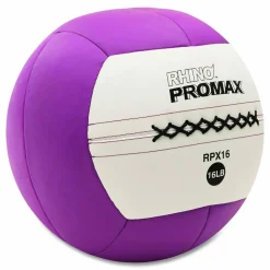 Champion Sports Rhino Promax Medicine Ball, 16 lb, Purple