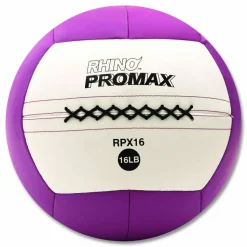 Champion Sports Rhino Promax Medicine Ball, 16 lb, Purple
