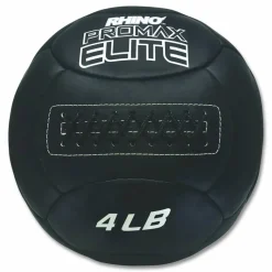Champion Sports Rhino Promax Elite Medicine Ball, 4 lb, Black
