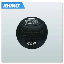 Champion Sports Rhino Promax Elite Medicine Ball, 4 lb, Black