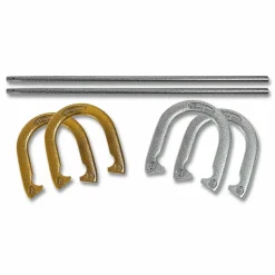 Champion Sports Steel Horseshoe Set, (4) Horseshoes/(2) 24
