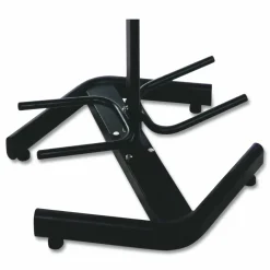 Champion Sports U-Ring Double Medicine Ball Tree, 28" x 28" x 60", Black