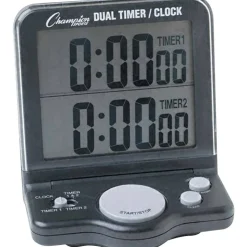 Champion Sport Dual-Display Timer, Black