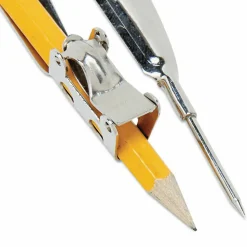 Charles Leonard Ball Bearing Compass with Traditional Pointed Tip, 12