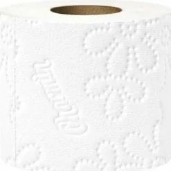 Charmin Essentials 2-Ply Soft Mega Toilet Paper Rolls, 15” x 5-1/4”, White, 330 Sheets Per Roll, Pack Of 12 Rolls