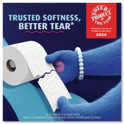 Charmin Ultra Soft Bathroom Tissue, Mega Roll, Septic Safe, 2-Ply, White, 208 Sheets/Roll, 12 Rolls/Pack, 5 Packs/Carton