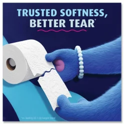 Charmin Ultra Soft Bathroom Tissue, Mega Roll, Septic Safe, 2-Ply, White, 208 Sheets/Roll, 4 Rolls/Pack, 8 Packs/Carton