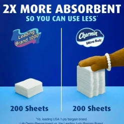 Charmin Ultra Soft 2-Ply Toilet Paper, 4