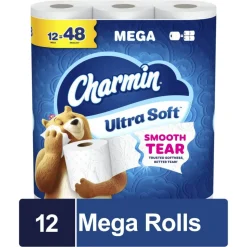 Charmin Ultra Soft 2-Ply Toilet Paper, 4