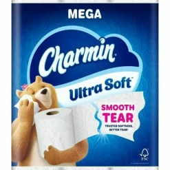 Charmin Ultra Soft 2-Ply Toilet Paper, 4
