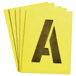 Chartpak Pickett Painting Stencils, Numbers/Letters, 3