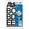 Chartpak Pickett Vinyl Letters And Numbers, 2", Black