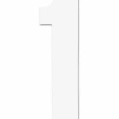 Chartpak Pickett Vinyl Numbers, 4", White, Pack Of 23