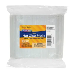 Chenille Kraft Glue Sticks, Clear, Pack Of 100